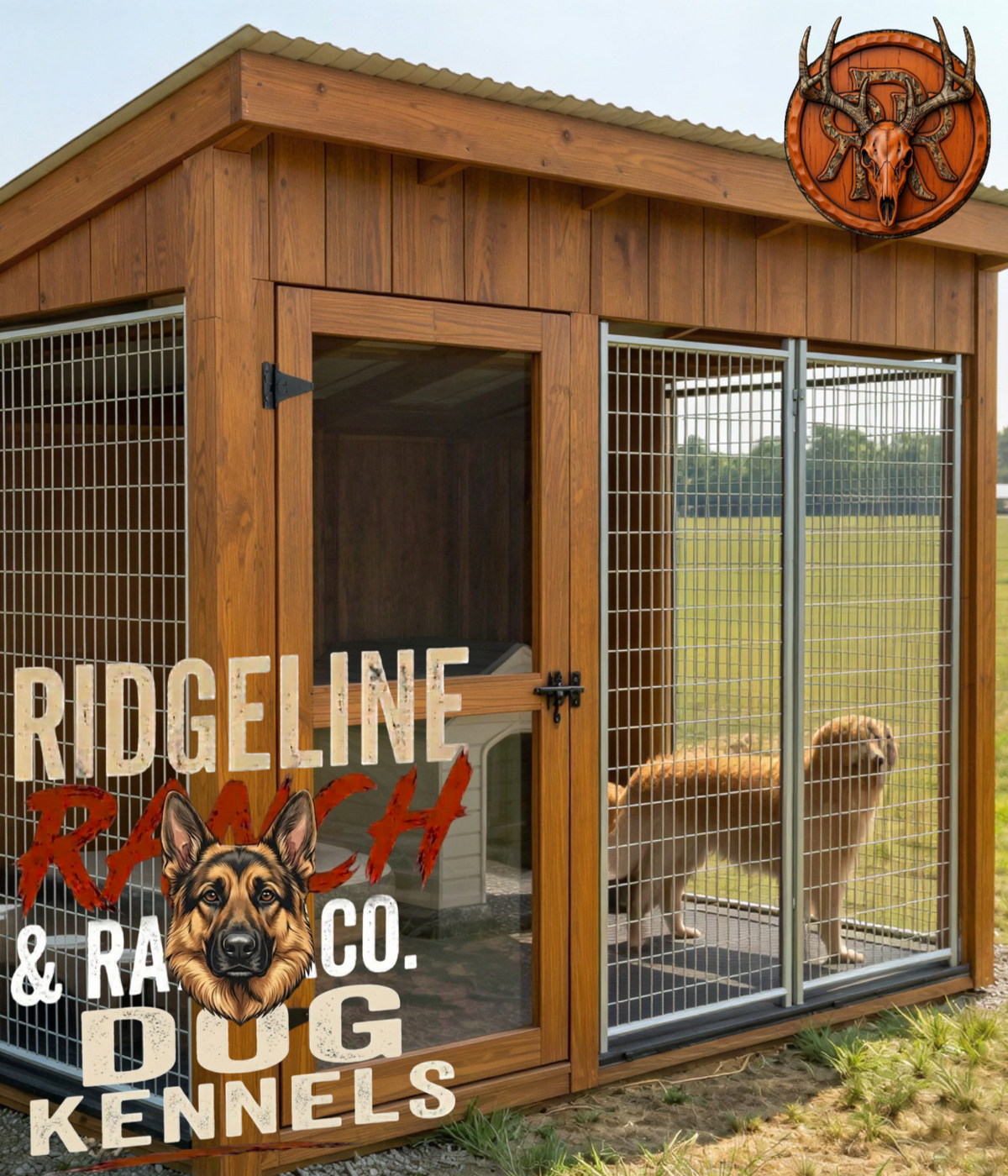 Ridgeline Ranch Dog kennels
