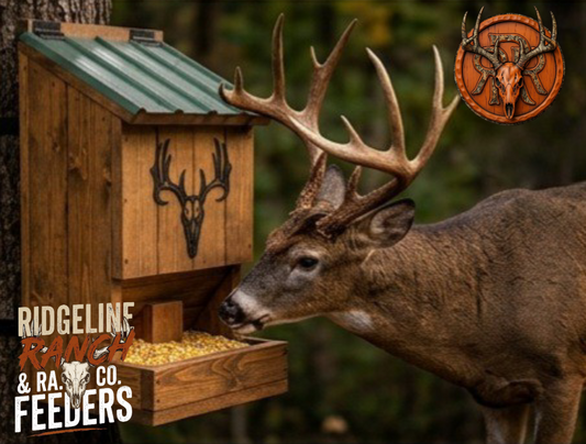 The Ridgeline 50 lb. Timberline Gravity Deer Feeder