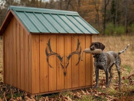 The XL Antler Ridge Dog Lodge