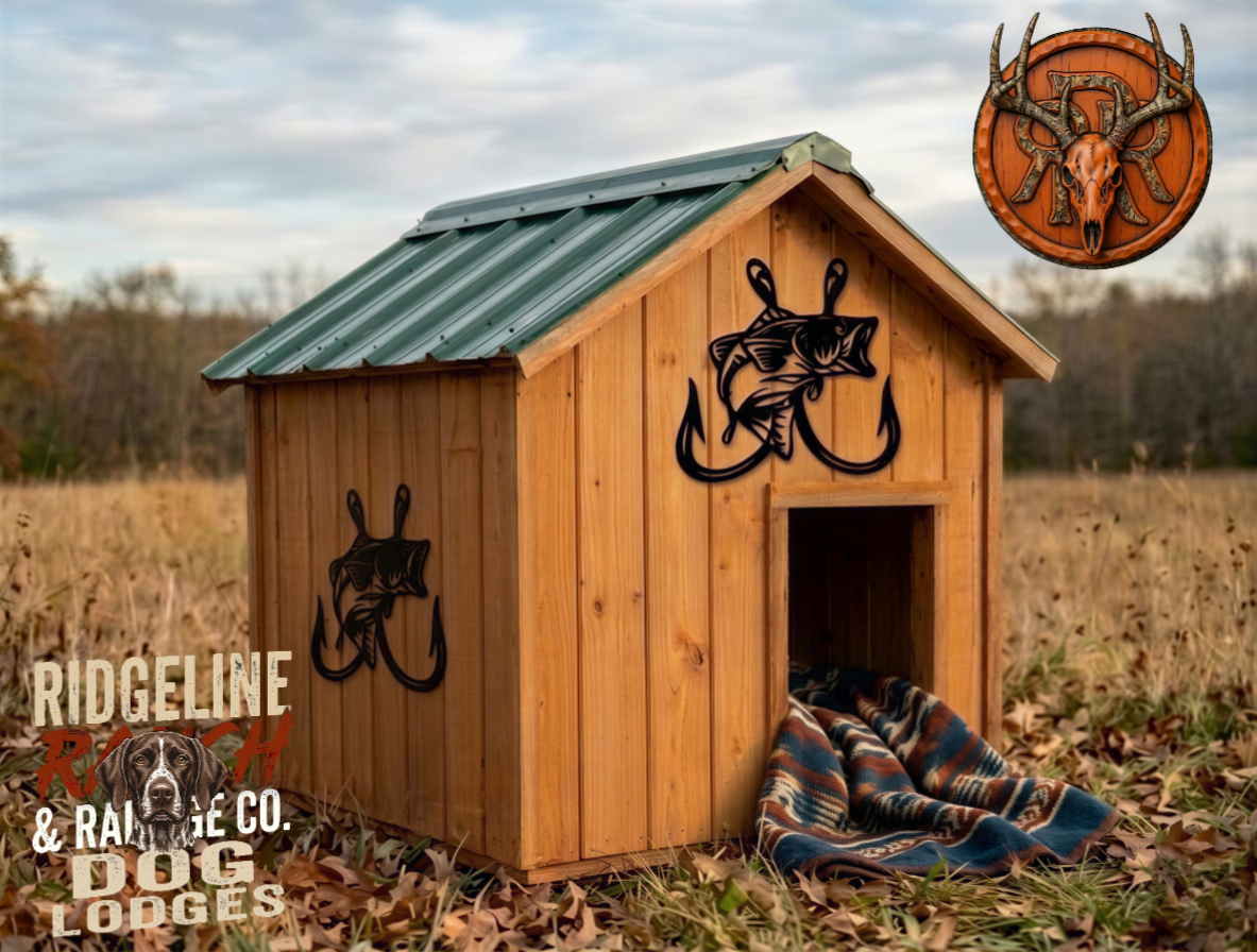 The XL Antler Ridge Dog Lodge