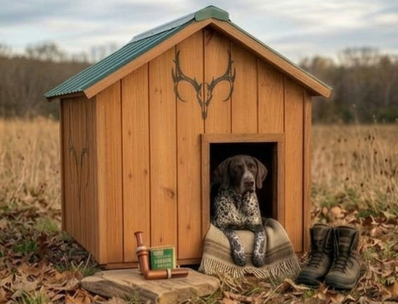 The XL Antler Ridge Dog Lodge