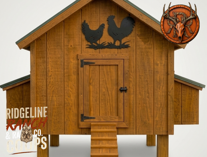 The Heritage Ridge Deluxe Chicken Coop