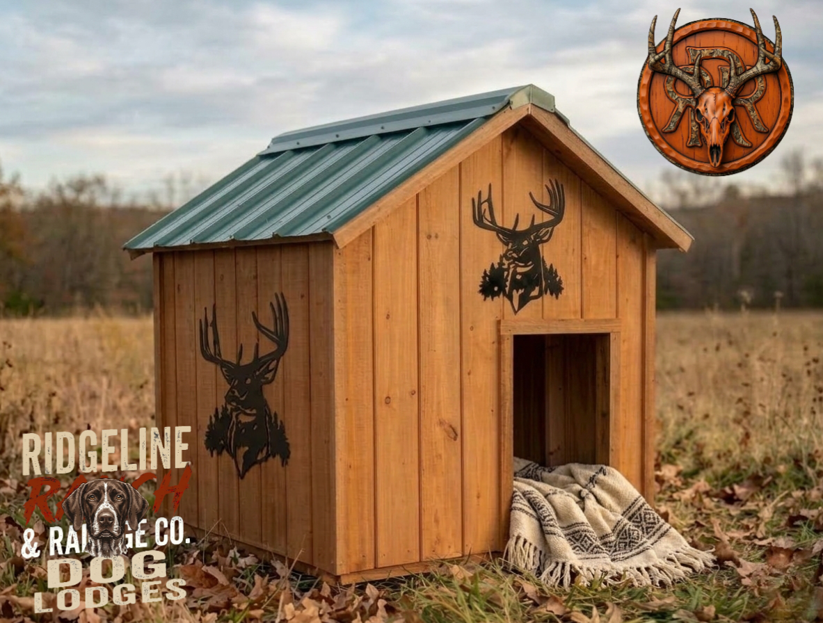 The XL Antler Ridge Dog Lodge