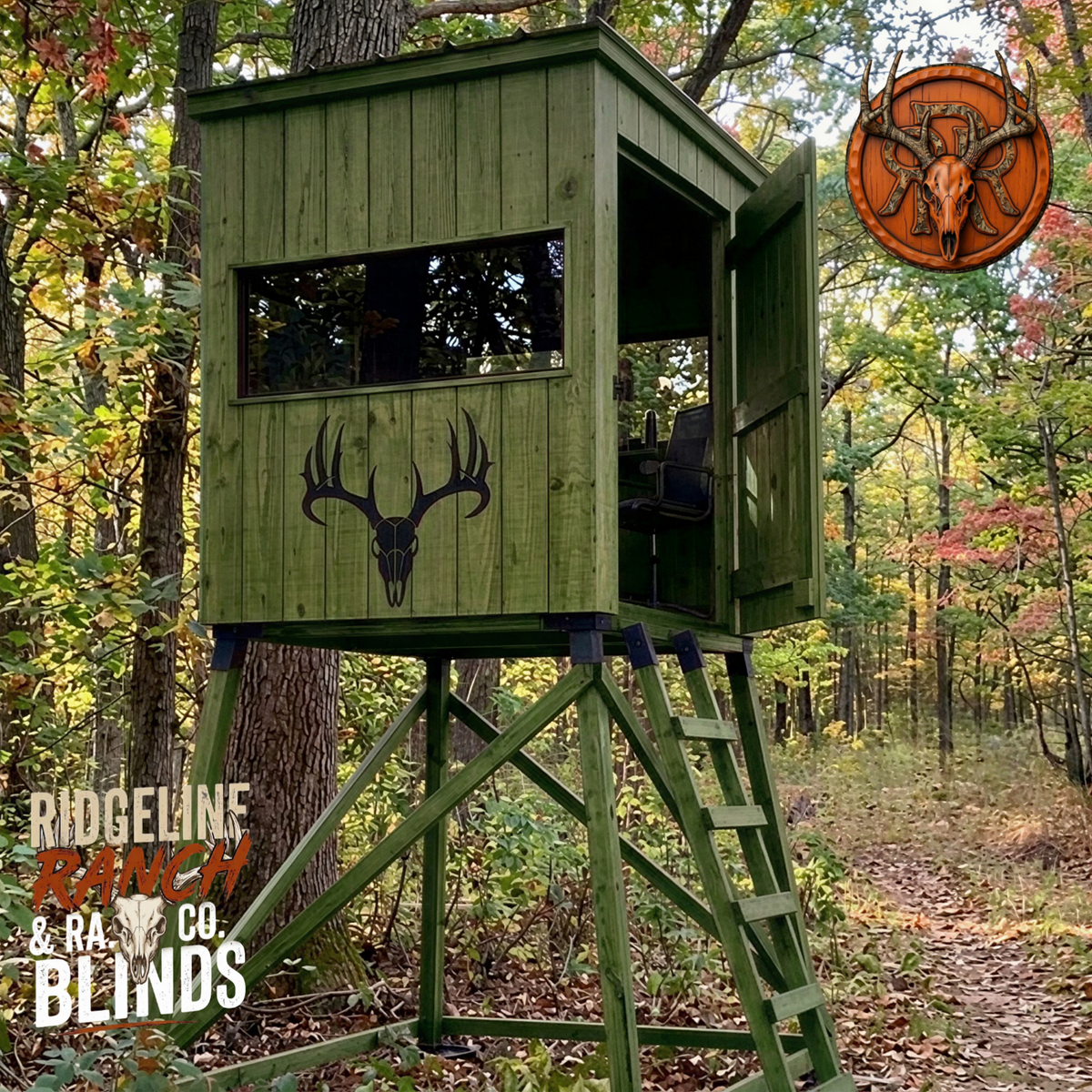 Ridgeline Ranch Buck Lodge Badlands Green Hunting Blinds
