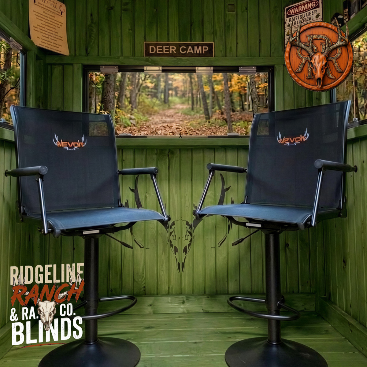 Ridgeline Ranch Buck Lodge Badlands Green Hunting Blinds