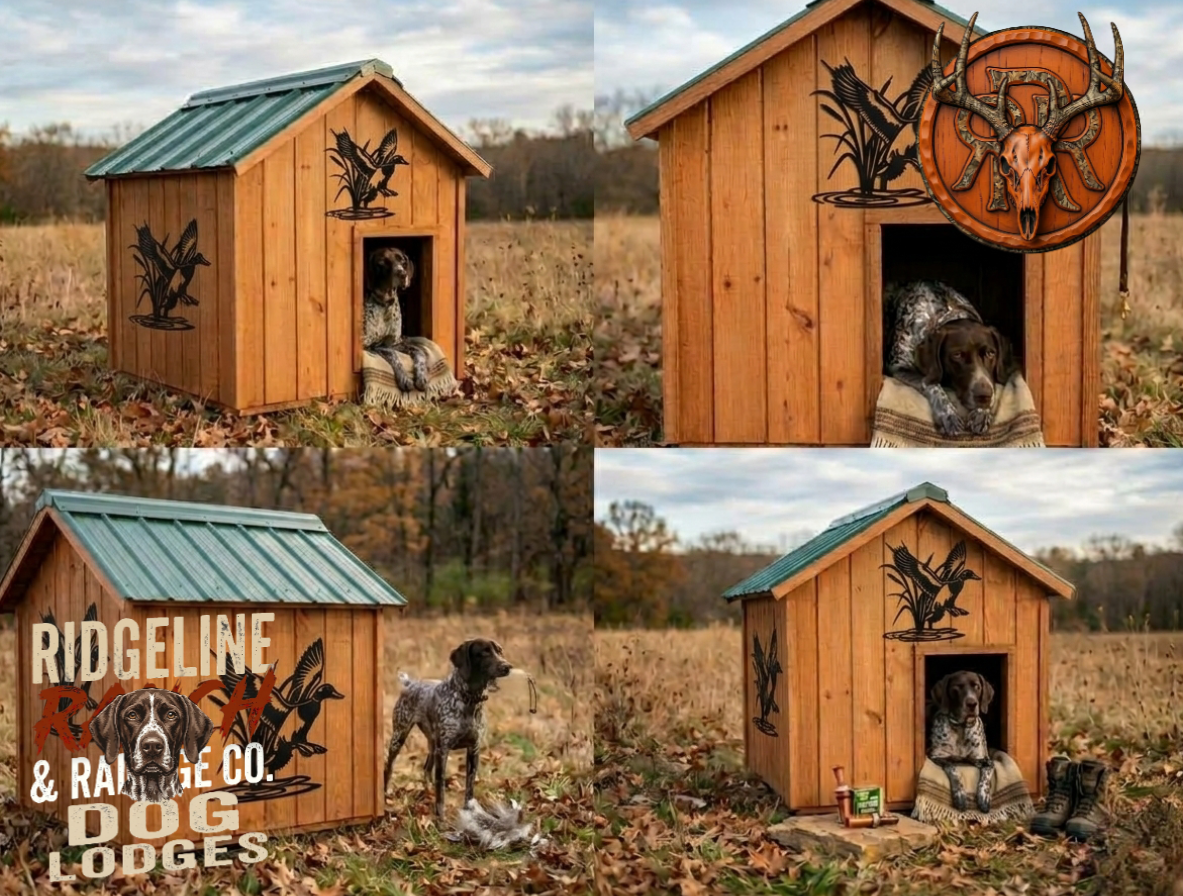 The XL Antler Ridge Dog Lodge