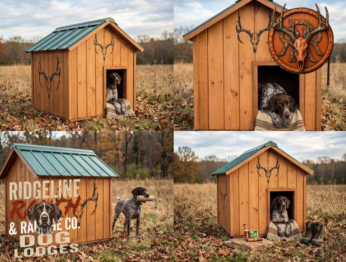 The XL Antler Ridge Dog Lodge