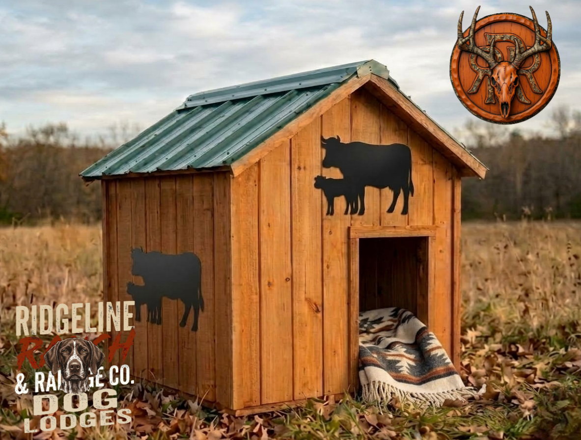 The XL Antler Ridge Dog Lodge