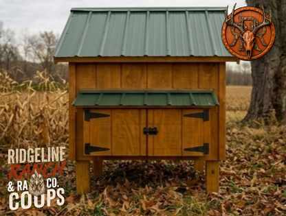 The Heritage Ridge Deluxe Chicken Coop