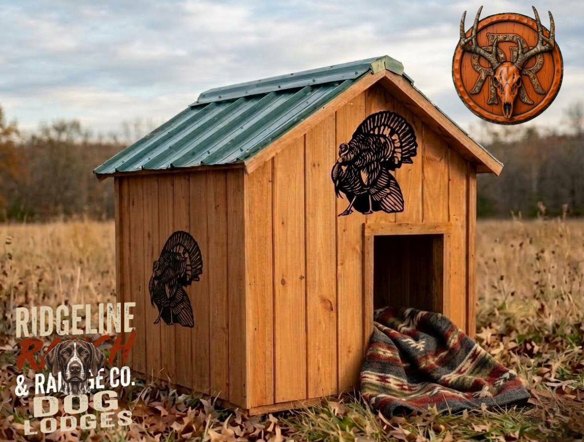 The XL Antler Ridge Dog Lodge