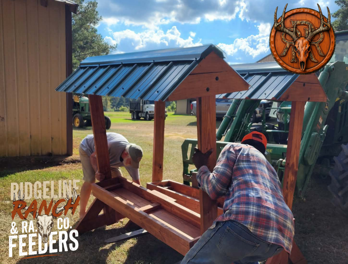The Ridgeline 50 lb. Timberline Gravity Deer Feeder