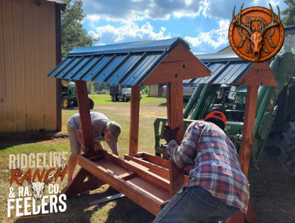 The Ridgeline 50 lb. Timberline Gravity Deer Feeder