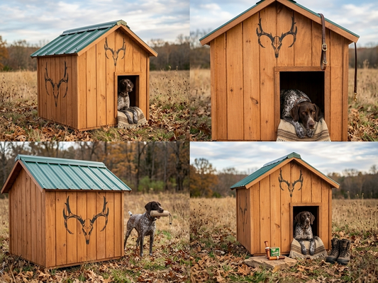 The XL Antler Ridge Dog Lodge